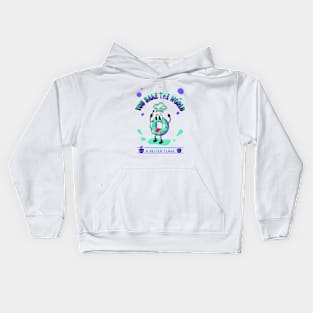 You Bake The World A Better Place Kids Hoodie